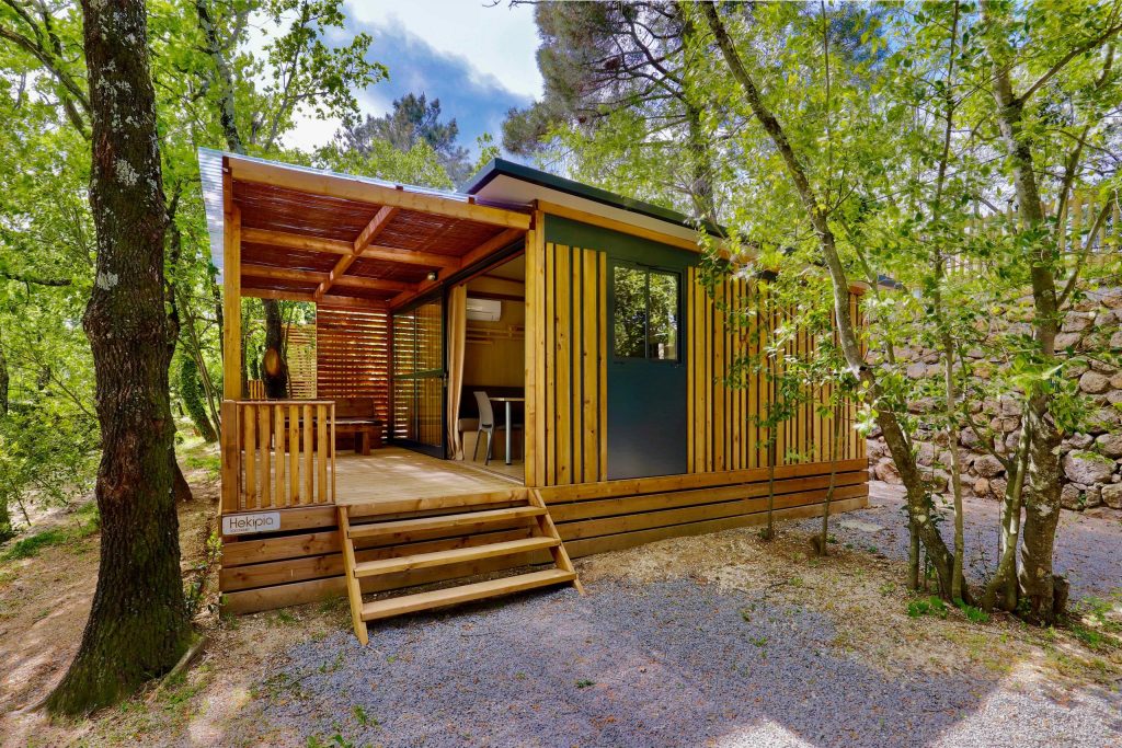 Chalet morea camping du vignal location pour vivre la slow life en Ardeche