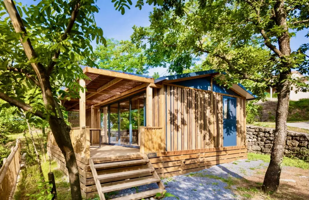 Camping chalet portland pour vivre la slow life en Ardeche