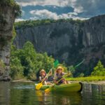 Canoé pour vivre la slow life en Ardeche